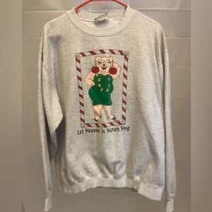 Crewneck "Let Heaven & Nature Sing" sweatshirt